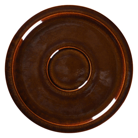 Spodek 16,3 cm bursztynowy EASE Rakstone