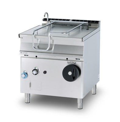 BR80-98 G/N Patelnia uchylna gazowa