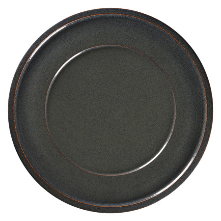 Talerz płaski 32 cm wulkaniczny EASE Rakstone