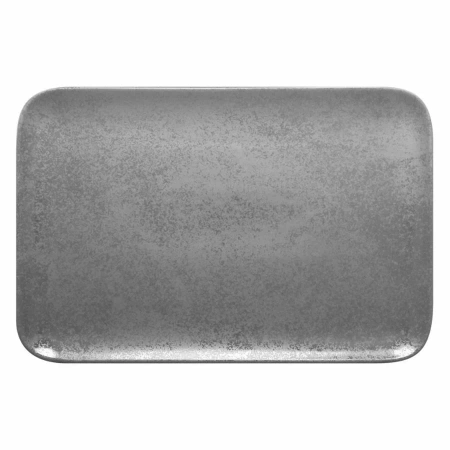 Talerz prostokątny 33x20 cm szary SHALE – RAK PORCELAIN