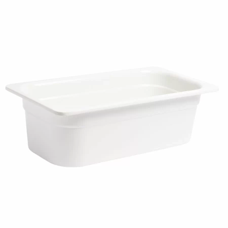 Pojemnik GN 1/3 wys. 10 cm z melaminy biały - VERLO