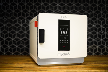 Piec konwekcyjny szybkiego gotowania ogrzewanie nadmuchowe cyfrowy panel sterowania  3,6 kW 230V 397x598x410 mm QUICK 1 BEIGE