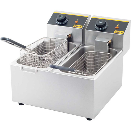 Frytownica, Gredil, V 2x3 l, P 2x2.2 kW