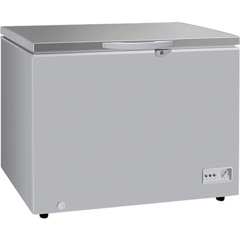 Zamrażarka skrzyniowa z pokrywą ze stali nierdzewnej, Gredil, V 230 l