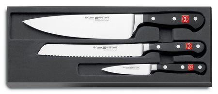 Zestaw- Nóż szefa 20 cm , do chleba 20 cm i do war