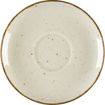 Spodek do filiżanki 390280, kolor kremowy, Aida, Ø 145 mm