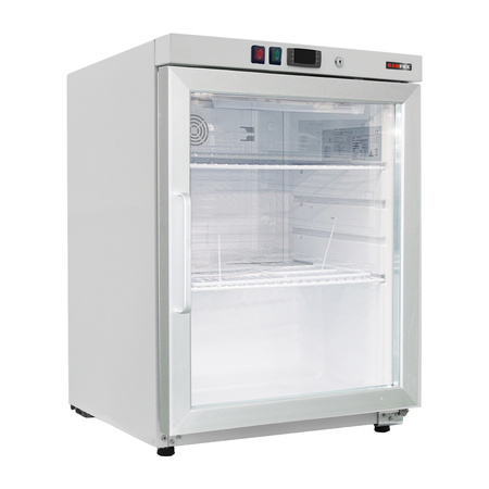 DRR 200 G Szafa chłodnicza - 130 l, lakierowana, przeszklone drzwi