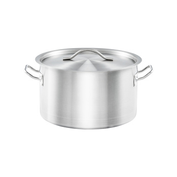 Garnek średni z pokrywką, stalowy, Gredil, Ø 240 mm, V 6.1 l