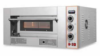 Piec gazowy do pizzy jednokomorowy | 9x30 | GASR9 (RG9)