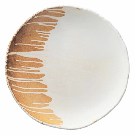 SAMTO Talerz głęboki 30 cm kremowy