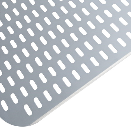 Łopata do pizzy, perforowana, aluminiowa, 300x350 mm, L 660 mm