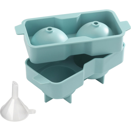 Forma do mrożenia lodu, 2 kule, Ø58 mm