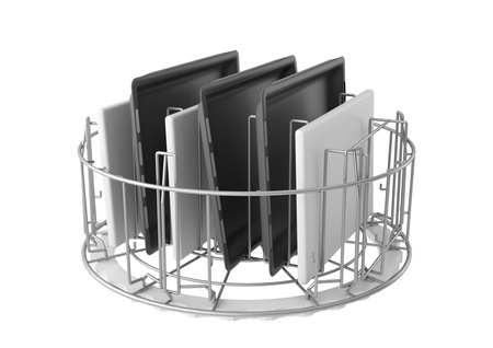 Uchwyt na pojemniki GN 2/1, blachy do pieczenia, ruszty