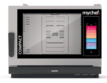 Piec konwekcyjno-parowy elektryczny | automatyczny system myjący | 6xGN1/1 | 7,3 kW | 400 V | Mychef iCook Compact 061TE TSC | System TSC - najwyższa