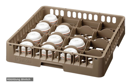 kosz na szklanki, 16 przegr.