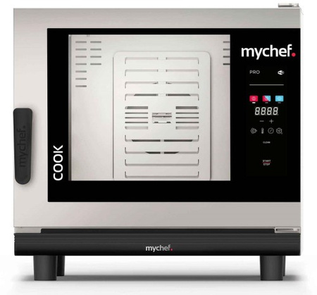 Piec konwekcyjno-parowy elektryczny | automatyczny system myjący | 6xGN1/1 | 9,3 kW | 400 V | Mychef COOK PRO 061E