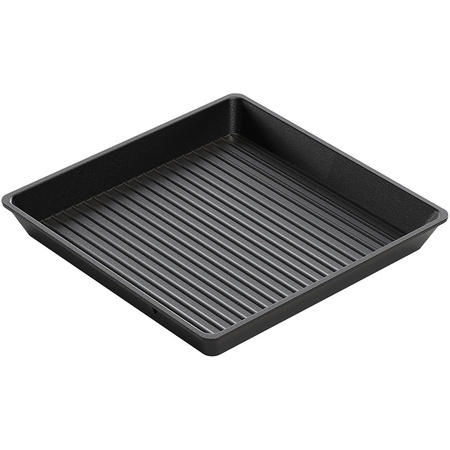 Blacha nieprzywierająca, ryflowana, 260x260 mm