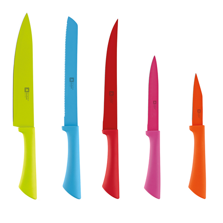 Zes 5 cSmall knives 1,5mm; Large knives 1,8mm