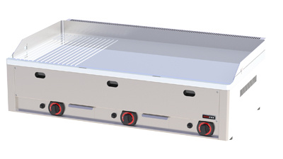 FTHRC - 90 G Płyta grillowa chromowana gazowa