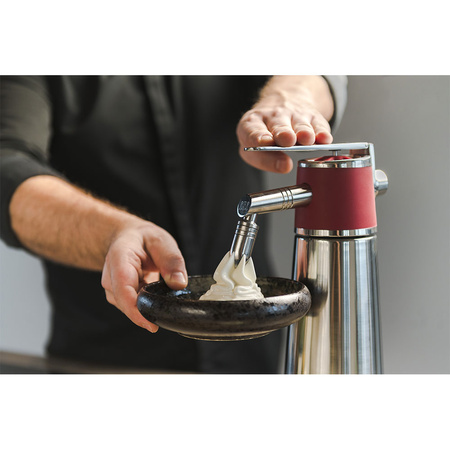 Syfon do bitej śmietany, automatyczny, iSi, Thermo XPress Whip PLUS, V 1.0 l