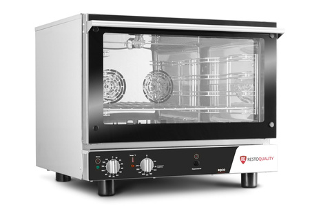 Piec konwekcyjny z naparowaniem RQCO 041 Air-H sterowanie manualne 4xGN1/1 | 4x600x400