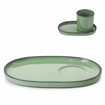 Spodek 13x8 cm miętowy CARACTERE