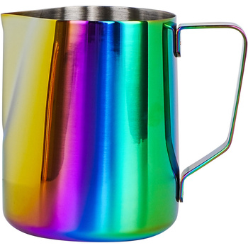 Dzbanek do spieniania mleka, wielokolorowy, V 0.60 l