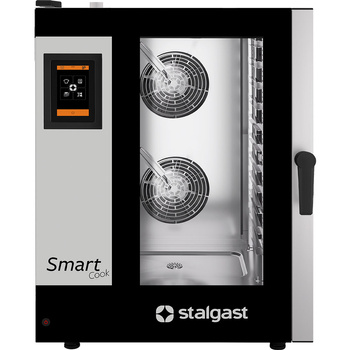 Piec konwekcyjno-parowy, STALGAST SmartCook, dotykowy, 11xGN2/1, P 28.5 kW