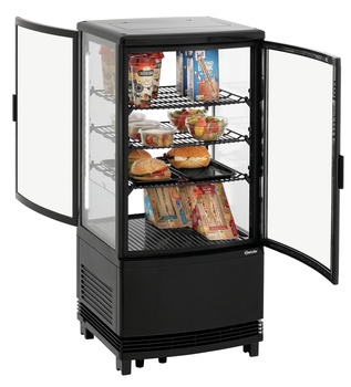 Witryna chłodnicza Mini 75L2T czarna