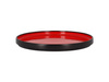 FIRE Talerz płaski okrągły 27 cm czerwony