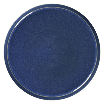 Talerz płaski 28 cm kobaltowy EASE Rakstone
