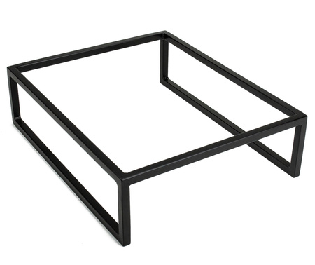 MESOS Podstawa ze stali GN1/2 czarna niska