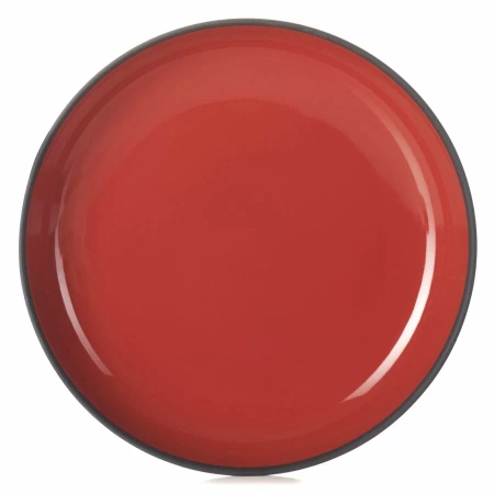 Talerz Solid czerwony 27 cm