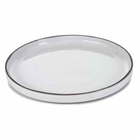 Talerz płaski 26 cm biała chmura CARACTERE