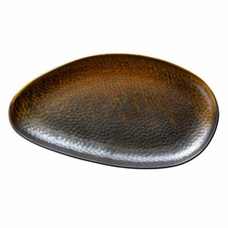 Talerz płaski 33x18 cm miedź FIRE - VERLO