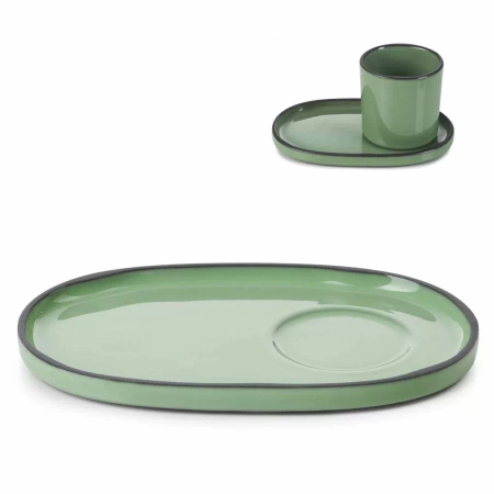 Spodek 13x8 cm miętowy CARACTERE