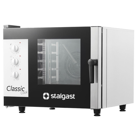 Piec konwekcyjno-parowy, STALGAST ClassicCook, manualny, 5xGN1/1, P 7.75 kW