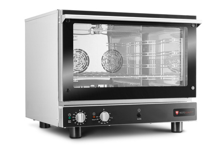 Piec konwekcyjny z naparowaniem TG HA 004EH sterowanie manualne 4xGN1/1 4x600x400