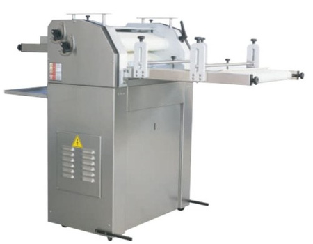 Bagieciarka piekarnicza | rogalikarka | urządzenie do produkcji francuskich bagietek | paluchów | dwa cylindry 50 cm | stal nierdzewna | FRFI500