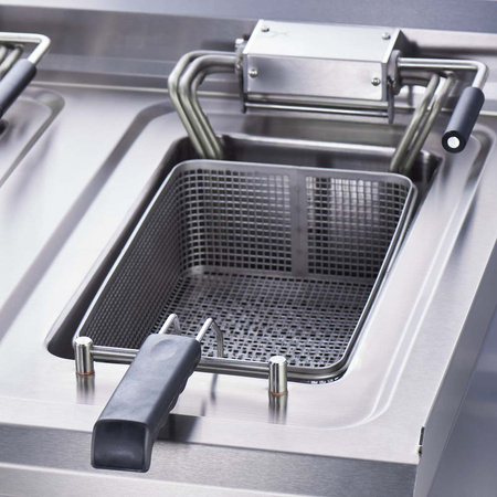 Frytownica elektryczna, nastawna, V 2x10 l, 18 kW