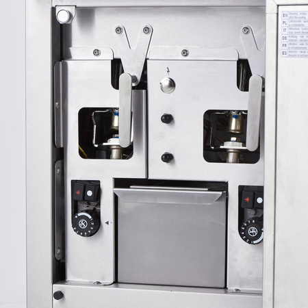 Frytownica jednokomorowa gazowa, 400x700, 15.0 kW, G30/37 mbar