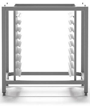 Podstawa pod piec konwekcyjno-parowy PF7906 | z prowadnicami na tace
