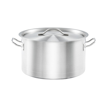 Garnek średni z pokrywką, stalowy, Gredil, Ø 280 mm, V 9.8 l