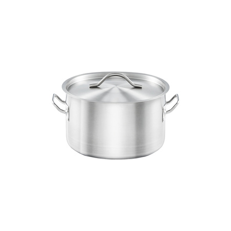 Garnek średni z pokrywką, stalowy, Gredil, Ø 160 mm, V 1.9 l