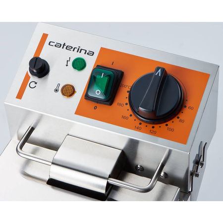 Frytownica elektryczna, 1-komorowa, pozioma, Caterina, V 5 l, P 3 KW