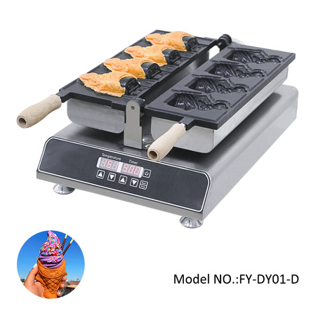 Gofrownica elektryczna taiyaki rybki do nadziewania