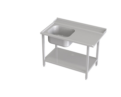 RMS - 1151 / 16 Stół załadowczy ze zlewem