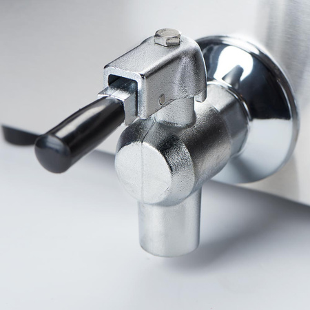 Frytownica elektryczna z kranem, 2-komorowa, Caterina, V 2x8 l, P 2x3 kW