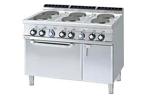 CF6-712 ETV ﻿﻿Kuchnia ﻿z piekarnikiem elektryczna