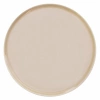 Talerz płaski okrągły 25 cm, beżowy ETER - VERLO